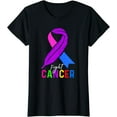 thumbnail image 1 of Fight Cancer Ribbon for Cancer Awareness T-Shirt, 1 of 3