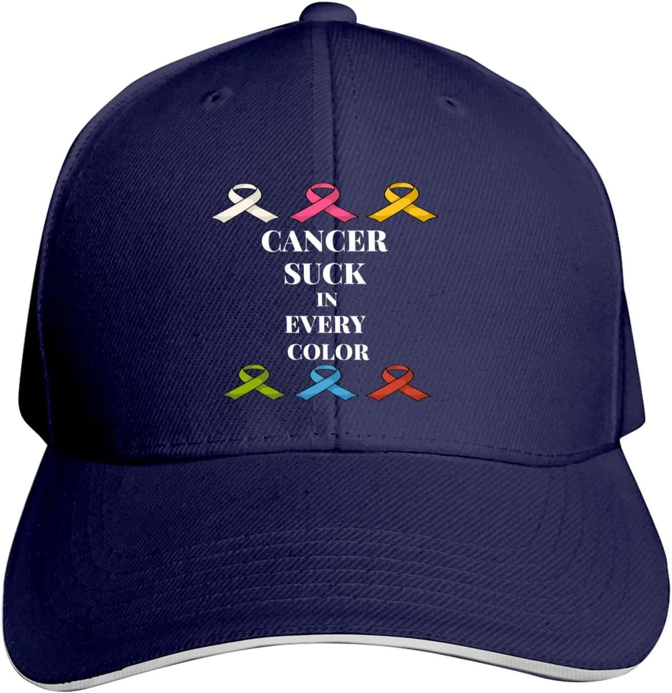 Fight Cancer in Fight Cancer Awareness Ribbons Baseball Caps Sun Hat ...