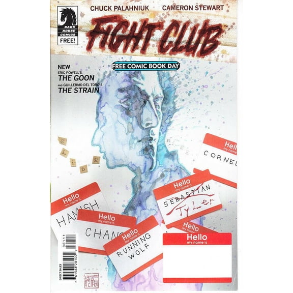 Fight Club 2015 Dark Horse Free Comic Book with The Goon The Strain