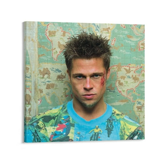 Fight Club Movie Poster (13) Canvas Wall Art Prints Poster Gifts Photo Picture Painting Posters Room Decor Home Decorative 12x12inch(30x30cm)