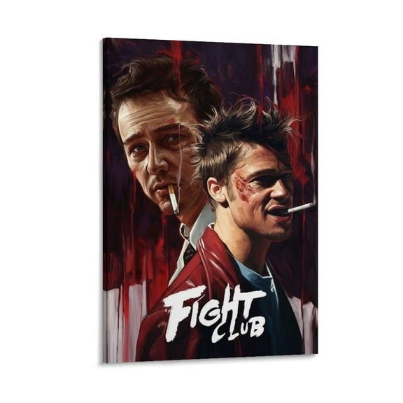 Fight Club Movie Poster (17) Artworks Picture Print Poster Wall Art Painting Canvas Gift Decor Home Posters Decorative 16x24inch(40x60cm)