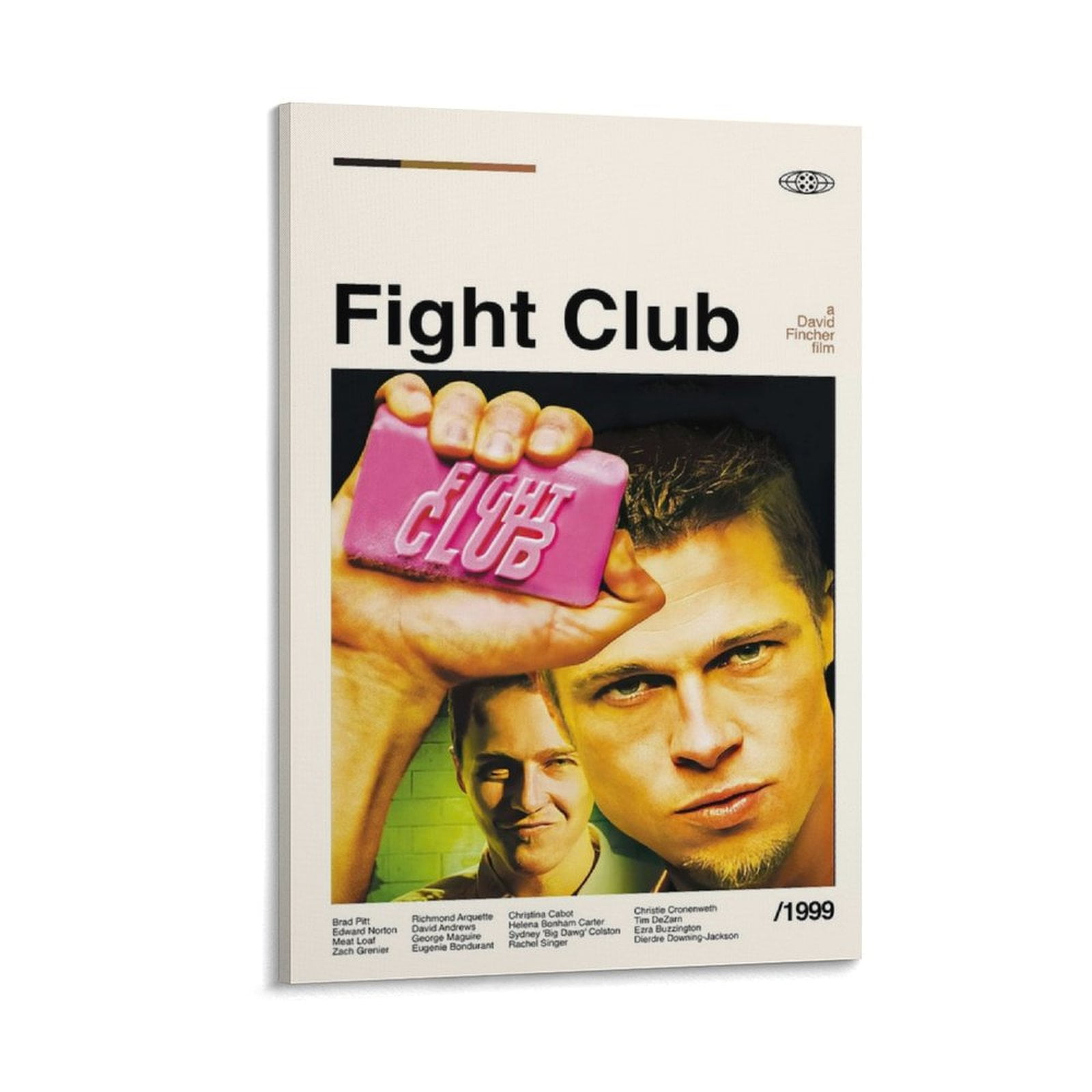 Fight Club Movie Poster, Fight Club Print, Wall Art, Classic Movie Poster, Cinema Wall Art
