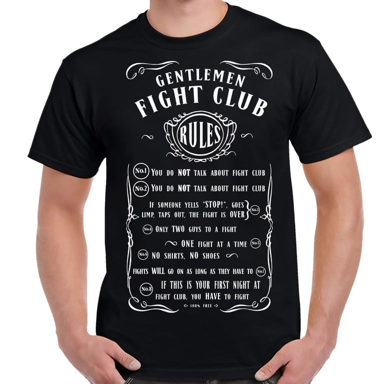 Fight Club Rules T-Shirt-XXL - Walmart.com