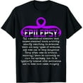 thumbnail image 1 of Fight Epilepsy Epileptic Epilepsy Awareness Month T-Shirt, 1 of 4