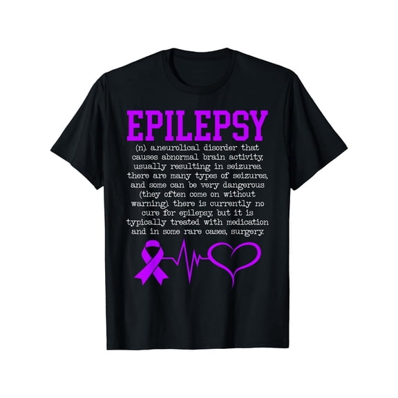 Fight Epilepsy Epileptic Epilepsy Awareness Month T-Shirt