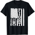 thumbnail image 1 of Fight Flag - Lung Cancer Shirt Gift For Lung Cancer Fighter, 1 of 4