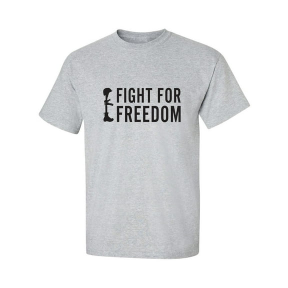 Fight For Freedom Adult Short Sleeve T-shirt
