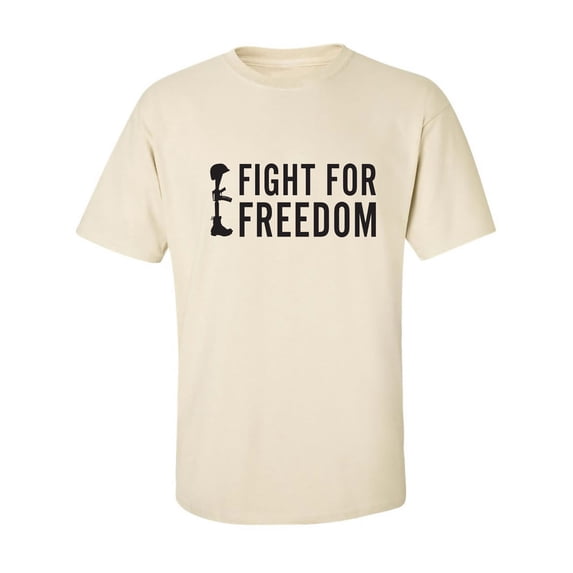 Fight For Freedom Adult Short Sleeve T-shirt
