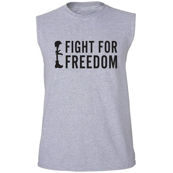 Fight For Freedom Adult Sleeveless Tee