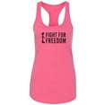thumbnail image 1 of Fight For Freedom Racerback Tank, 1 of 2