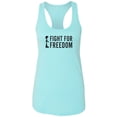 thumbnail image 1 of Fight For Freedom Racerback Tank, 1 of 3