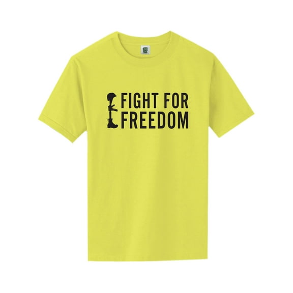 Fight For Freedom Short Sleeve Neon T-Shirt