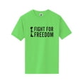 thumbnail image 1 of Fight For Freedom Short Sleeve Neon T-Shirt, 1 of 1