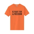 thumbnail image 1 of Fight For Freedom Short Sleeve Neon T-Shirt, 1 of 1