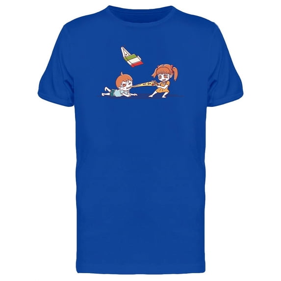 Fight For The Pizza Slice Tee Men's -Image by Shutterstock