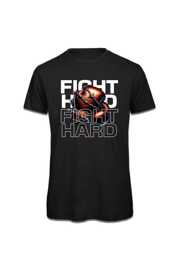 Fight Hard - Cool Boxing Boxing T-shirt | S-XXL