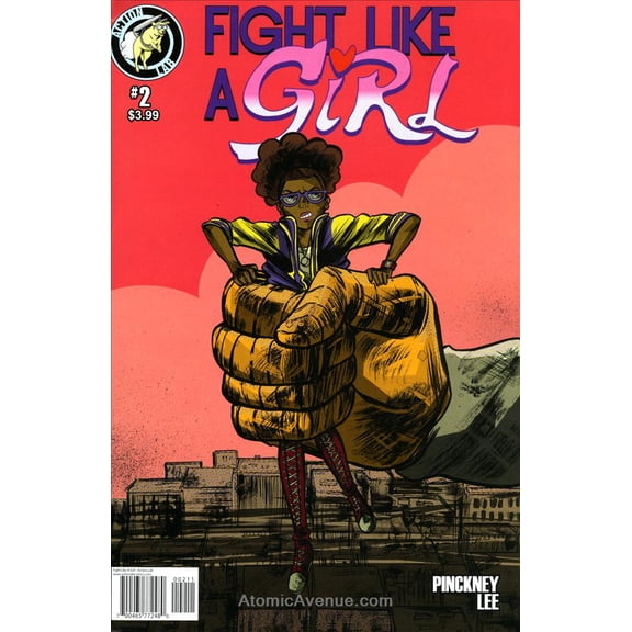 Fight Like A Girl #2 VF ; Action Lab Comic Book