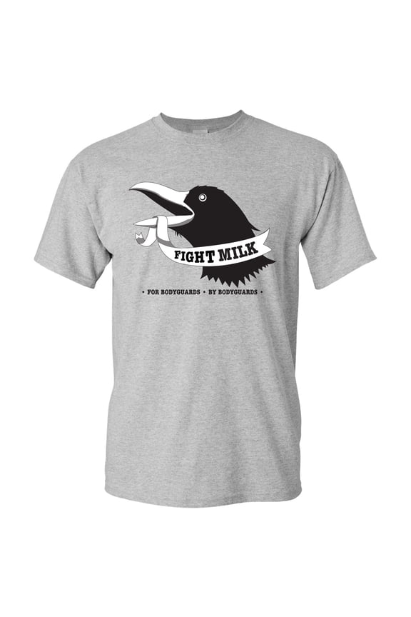 Fight Milk - Comedy Show T Shirt - X-Large - Sport Grey