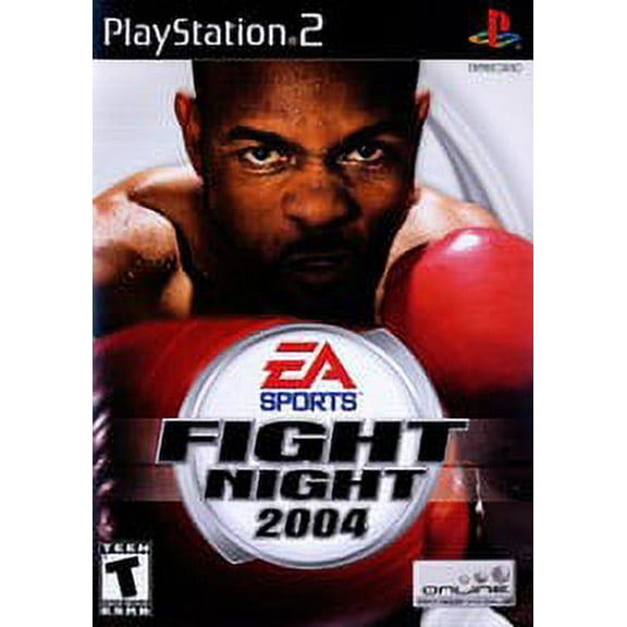 Restored Fight Night 2004 PlayStation 2 Physical Sports Game, 2 Offline Players