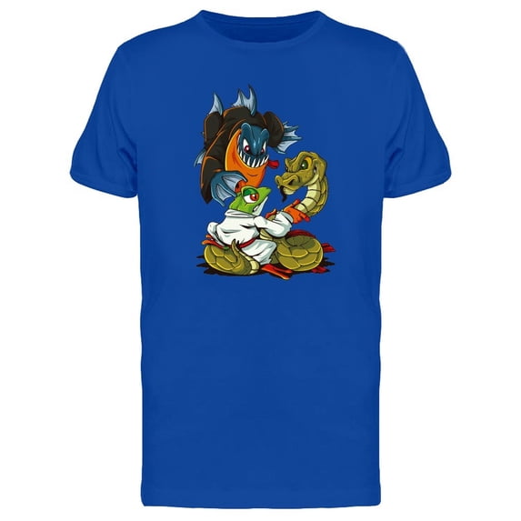 Fight Of Cool Amazon Animals Tee Men's -Image by Shutterstock