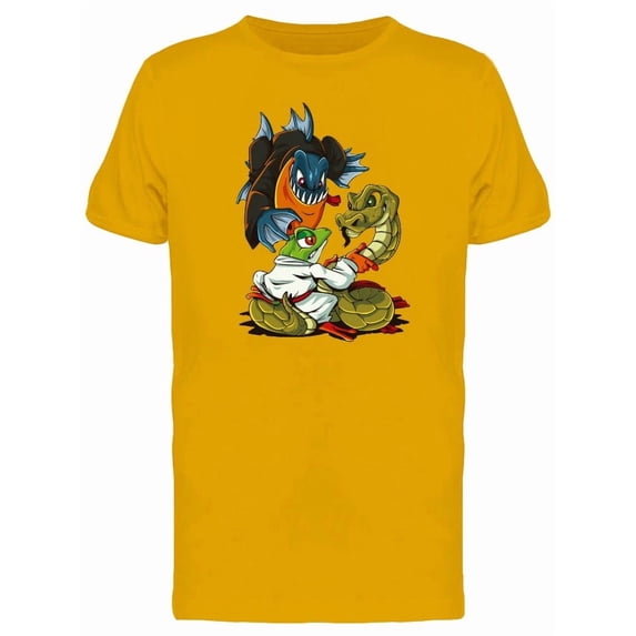 Fight Of Cool Amazon Animals Tee Men's -Image by Shutterstock