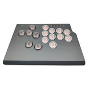 Fight Stick for Arcade Stick for PS4/PS5/Switch Leverless Controller Arcade Stick with RGB Light Turbo Function