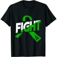 thumbnail image 1 of Fight TBI Warrior Green Ribbon Traumatic Survivor T-Shirt, 1 of 3