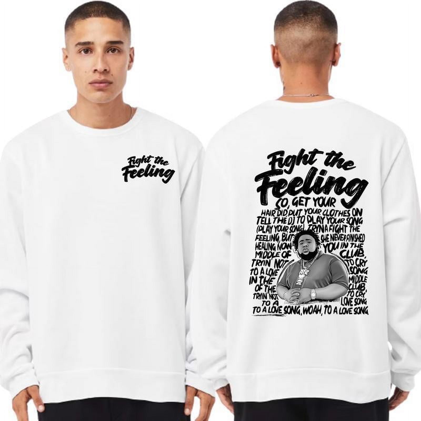 Feeling Rod Fight The Feeling Rod . Lyrics song . Rodwave . Vintage . Gift for fan ...