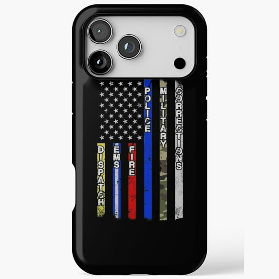 Fight Together Firefighter Support Unity iPhone Case 17 through 11 Pro Max