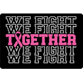 thumbnail image 1 of Fight Together Pink Cancer Ribbon  Great Gift Idea Decal Sticker2 Pack 5 Inch Stickers S11786, 1 of 3