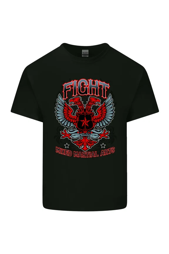 Fight Warriors Mixed Martial Arts MMA for a Fighter and Fan and H40902 Unisex T-Shirt, Up to 5XL Available