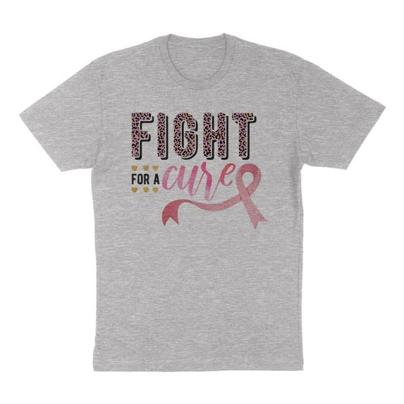 Fight for a Cure Shirt Unisex 2X-Large Grey