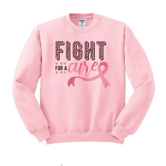 Fight for a Cure Sweatshirt Unisex 3X-Large Pink