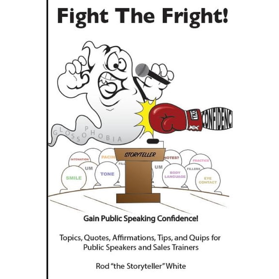 Fight the Fright : Gain Public Speaking Confidence! Topics, Quotes, Affirmations, Tips, and Quips for Public Speakers and Sales Trainers (Paperback)
