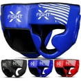 thumbnail image 1 of FightX Boxing Headgear For Youth MMA Training, MuayThai, Sparring Helmet For Protector (Blue, S/M), 1 of 7
