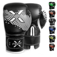 thumbnail image 1 of FightX Kids Boxing Gloves MMA PU Leather Junior Boxing Gloves Set for Children (White, 4oz), 1 of 8