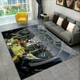 thumbnail image 1 of Fighter Aircraft Control Cockpit Cabin Carpet Rug for Home Living Room Bedroom Sofa Doormat r Area Rug Non-slip Floor Mat, 1 of 5