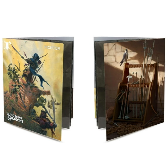 Fighter - Class Folio with Stickers for Dungeons Dragons