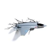 thumbnail image 1 of fighter jet 3d wall deco night light, 1 of 1