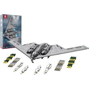 Technic Fighter Jet Building Set 33038, B2 Military Bomber Plane for Adults, Aviation Airplane Cool Jet Model Collection