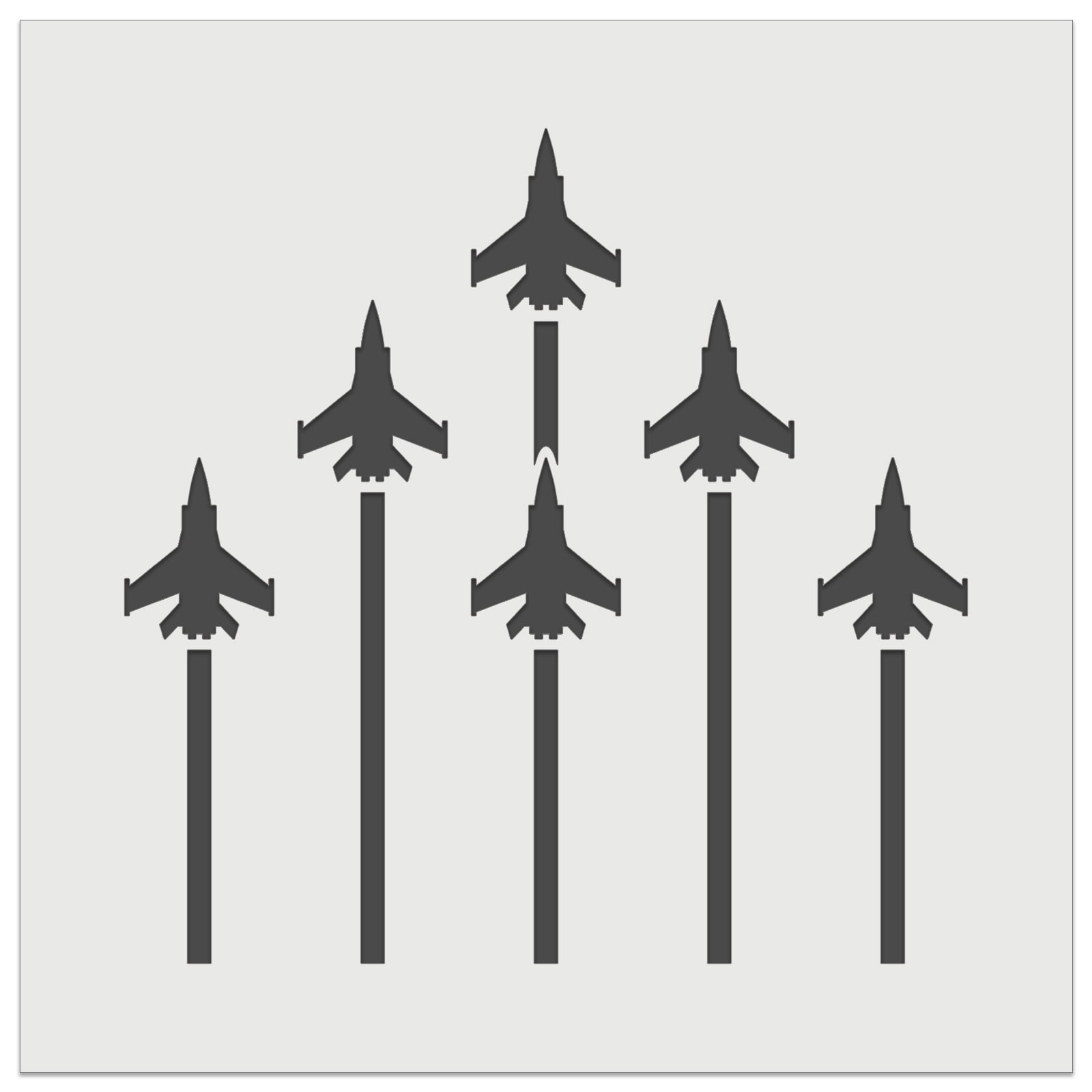 Fighter Jet Formation DIY Cookie Wall Craft Stencil - 9.0 Inch - Walmart.com fighter-jet-formation-diy-cookie-wall-craft-stencil-9-0-inch-walmart-com