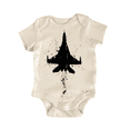 thumbnail image 1 of Fighter Jet Pilot Splatter - Baby Bodysuit, 1 of 5