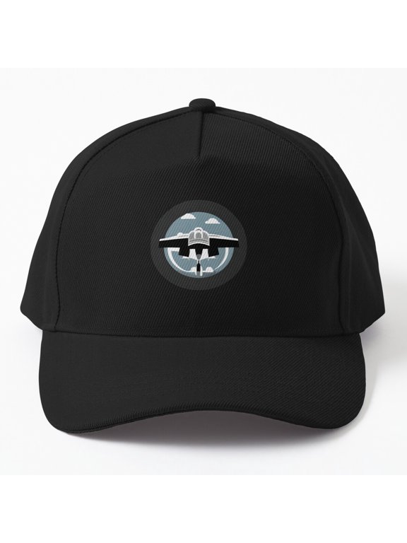 Fighter Jet Plane Baseball Cap, Military Aircraft Aviation Graphic Design, Classic Hat