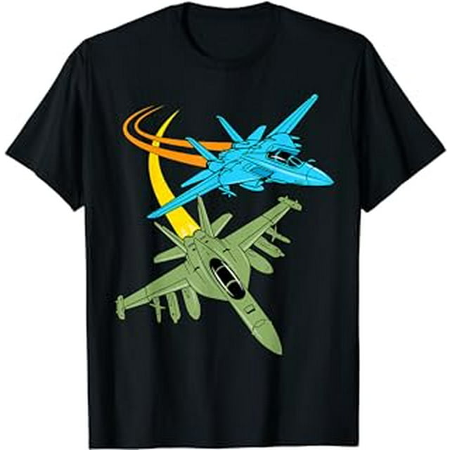 Fighter Jet Plane Future Pilot Aviation Airplanes Aircraft T-Shirt ...