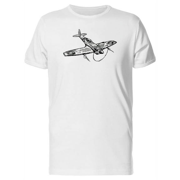 Fighter Jet Silhouette Tee Men's -Image by Shutterstock