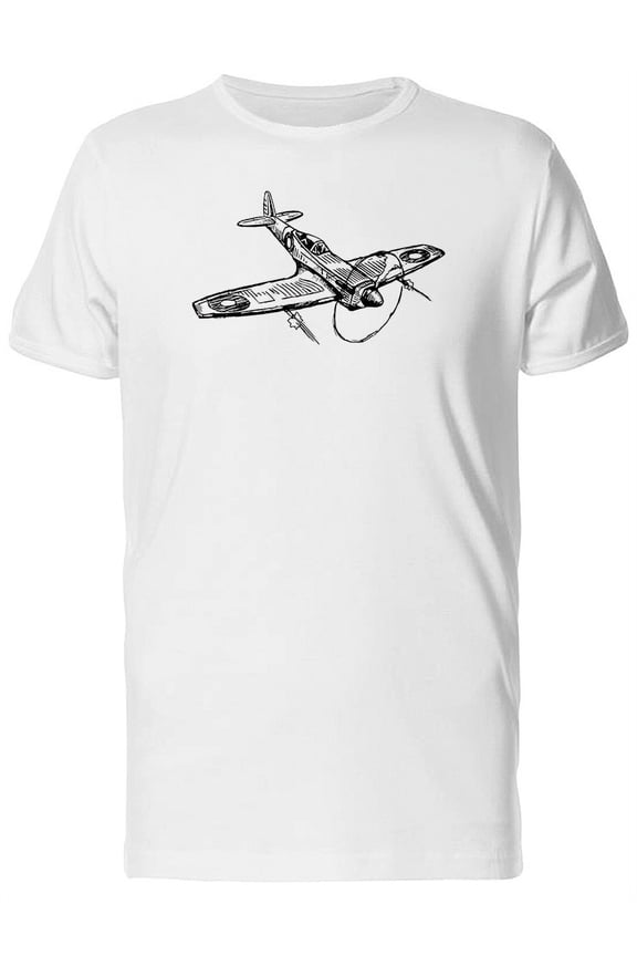 Fighter Jet Silhouette Tee Men's -Image by Shutterstock