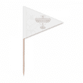 thumbnail image 1 of Fighter Lyrics Army Art Deco  Fashion Toothpick Triangle Cupcake Toppers Flag, 1 of 3