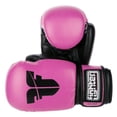 thumbnail image 1 of Fighter PU Basic Fighter Gloves - pink/black, 1376APUBP, 1 of 4