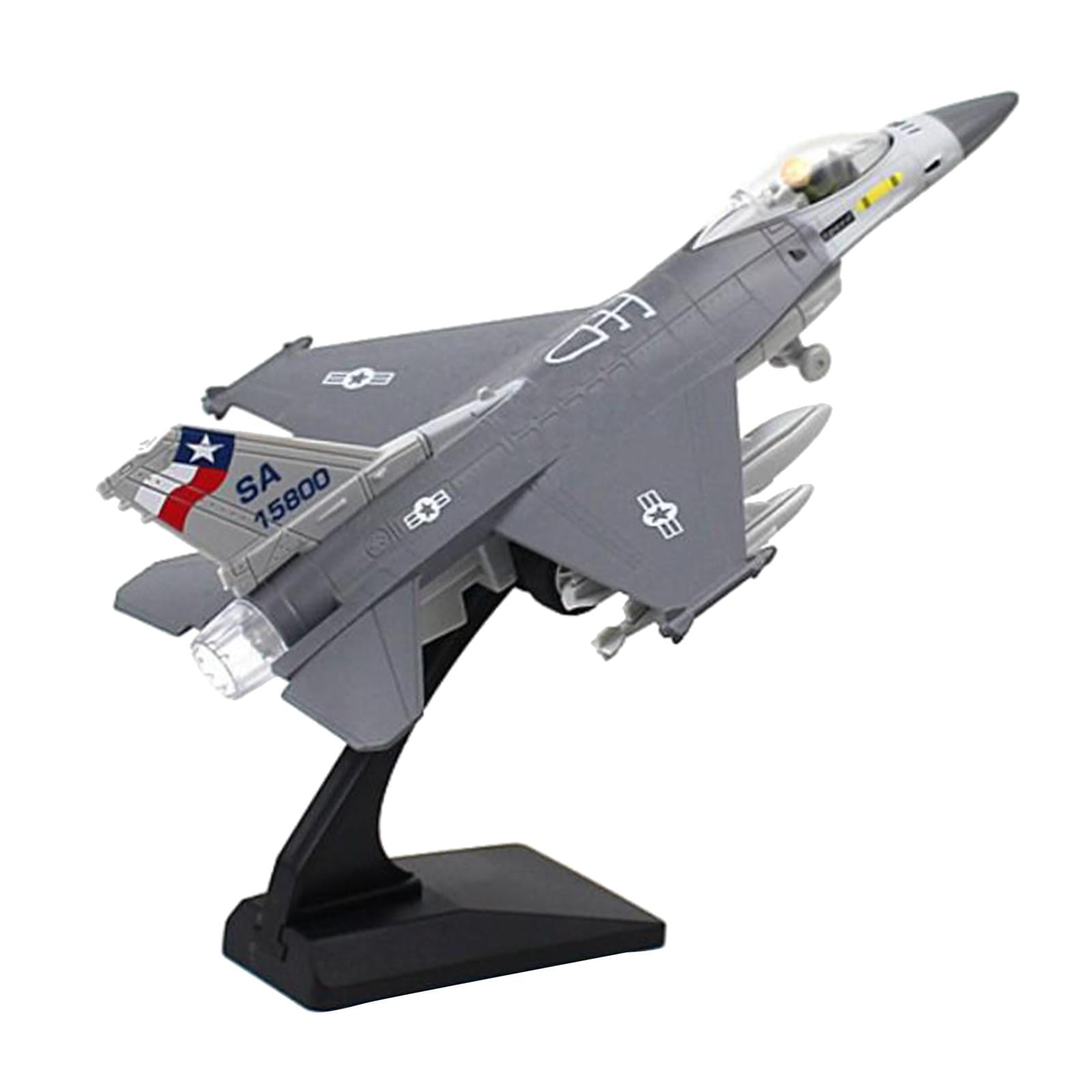Fighter Plane Model Plane Hobby for Kids Adults Gray
