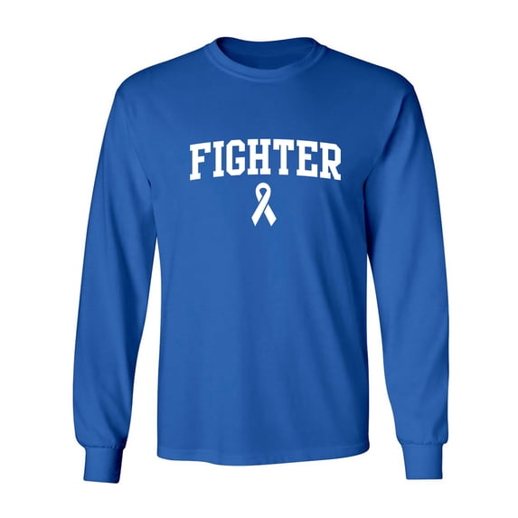 Fighter Ribbon Adult Long Sleeve T-shirt